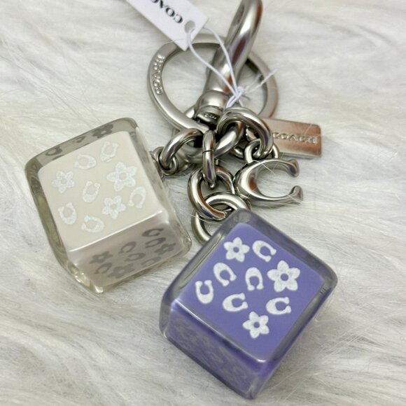 NWT Coach Cube Cluster Bag Charm cr919 - Picture 5 of 6